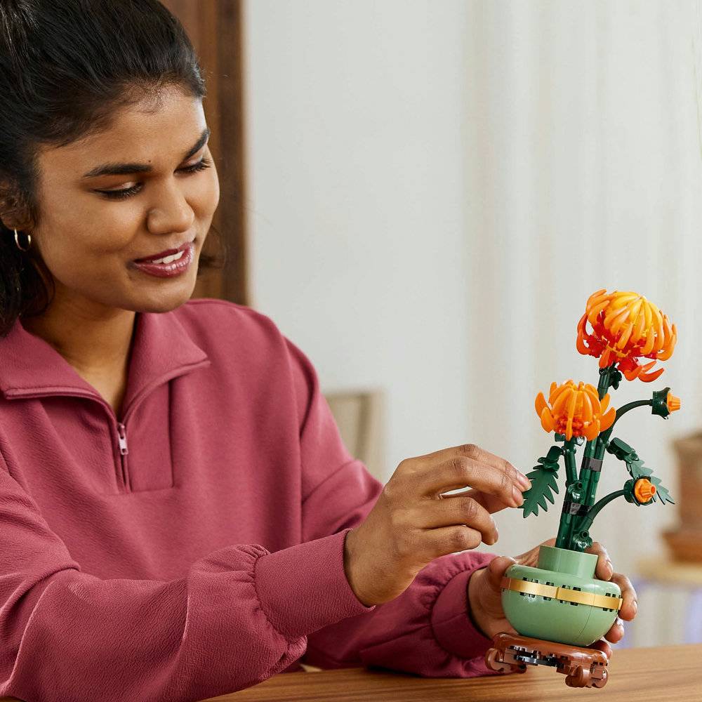 LEGO Botanical: Crisântemo | Idades 18+ | 278 Peças | Item 10368