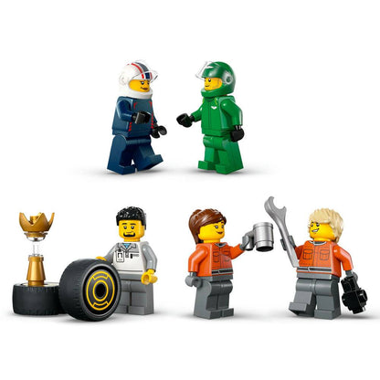 LEGO City: Camião de F1® com Carros de F1® RB20 e AMR24 | Idades 8+ | 1086 Peças | Item 60445
