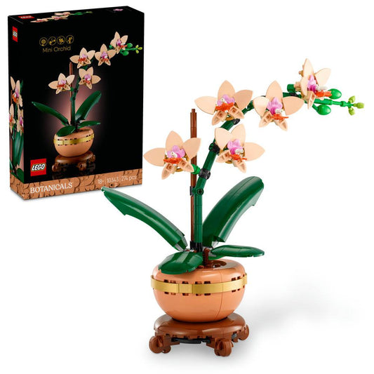 LEGO Botanical: Orquídea em Miniatura | Idades 18+ | 274 Peças | Item 10343