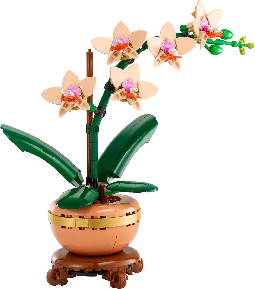 LEGO Botanical: Orquídea em Miniatura | Idades 18+ | 274 Peças | Item 10343