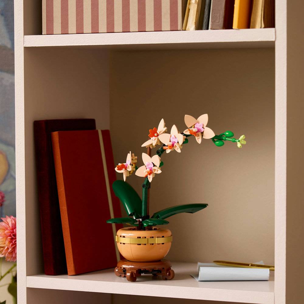 LEGO Botanical: Orquídea em Miniatura | Idades 18+ | 274 Peças | Item 10343