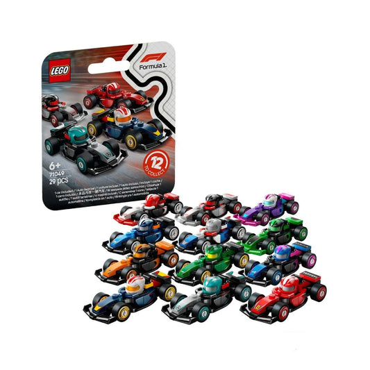 LEGO Minifigures Carros de Corrida Fórmula 1 71049