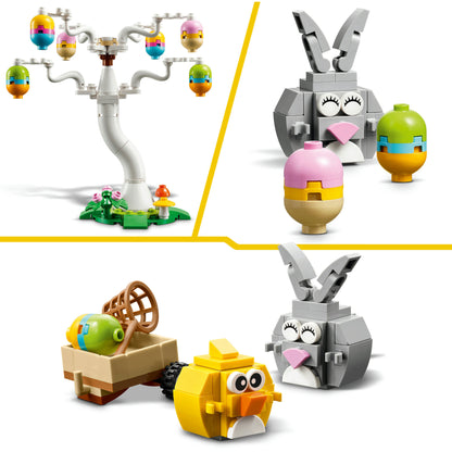 LEGO Páscoa Caça aos Ovos do Coelhinho e Pintainho 40808