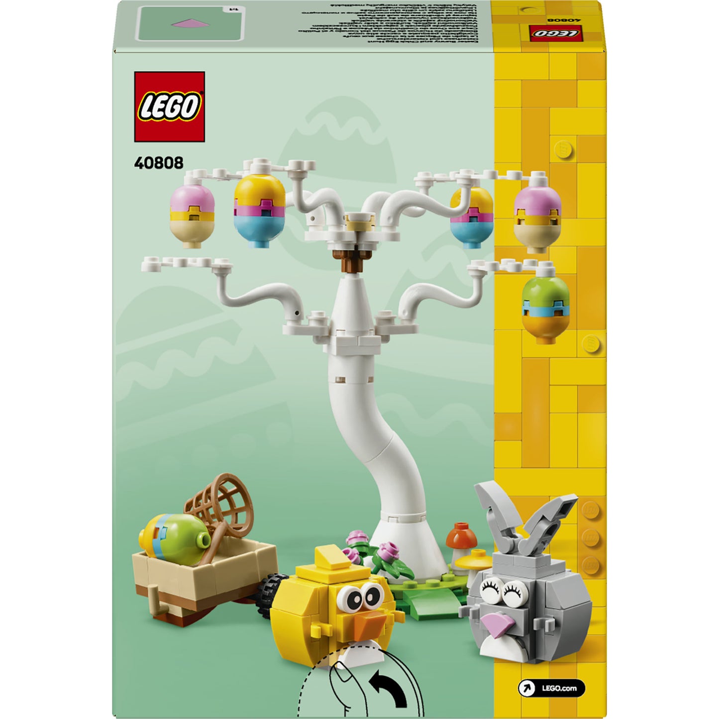 LEGO Páscoa Caça aos Ovos do Coelhinho e Pintainho 40808