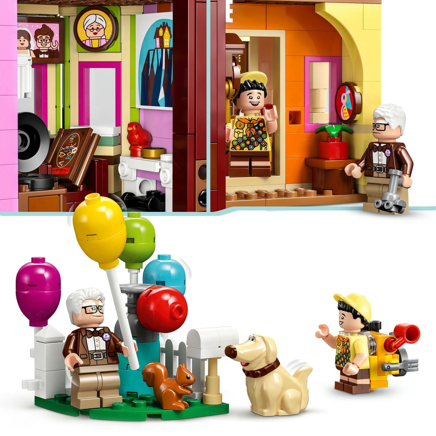 Construção LEGO / Disney Pixar Carls Haus aus "Oben" / 43217