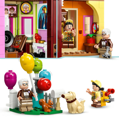 Construção LEGO / Disney Pixar Carls Haus aus "Oben" / 43217