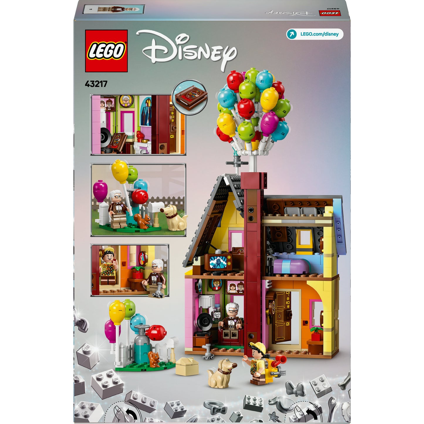 Construção LEGO / Disney Pixar Carls Haus aus "Oben" / 43217