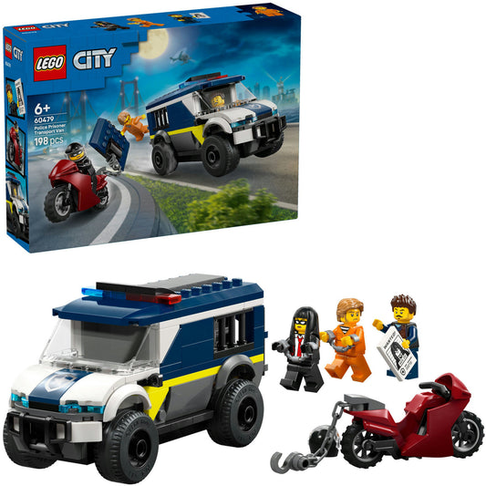 LEGO City Carrinha de Transporte de Prisioneiros da Polícia 60479