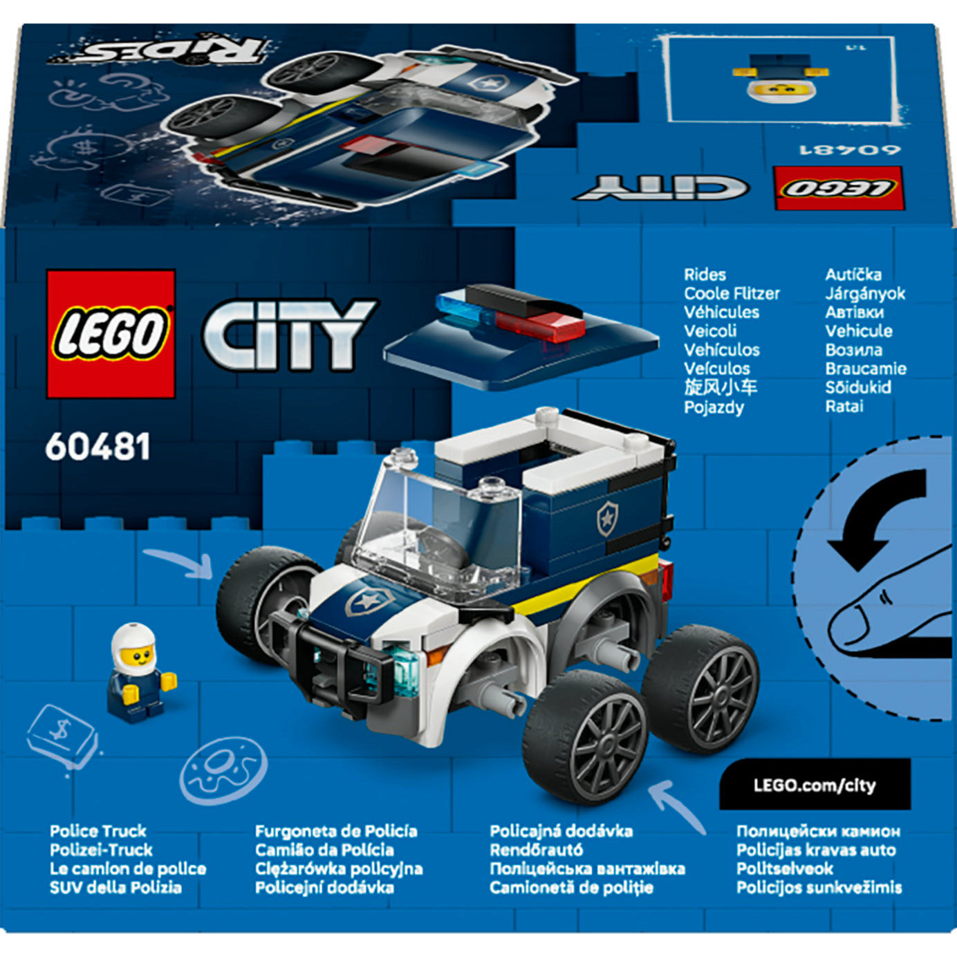LEGO City Veículos Camião da Polícia 60481