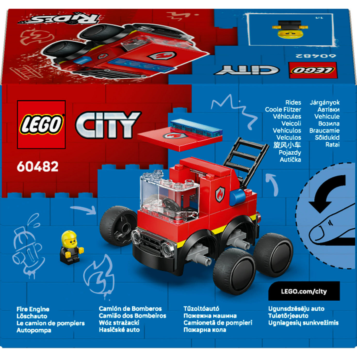 LEGO City Camião dos Bombeiros 60482