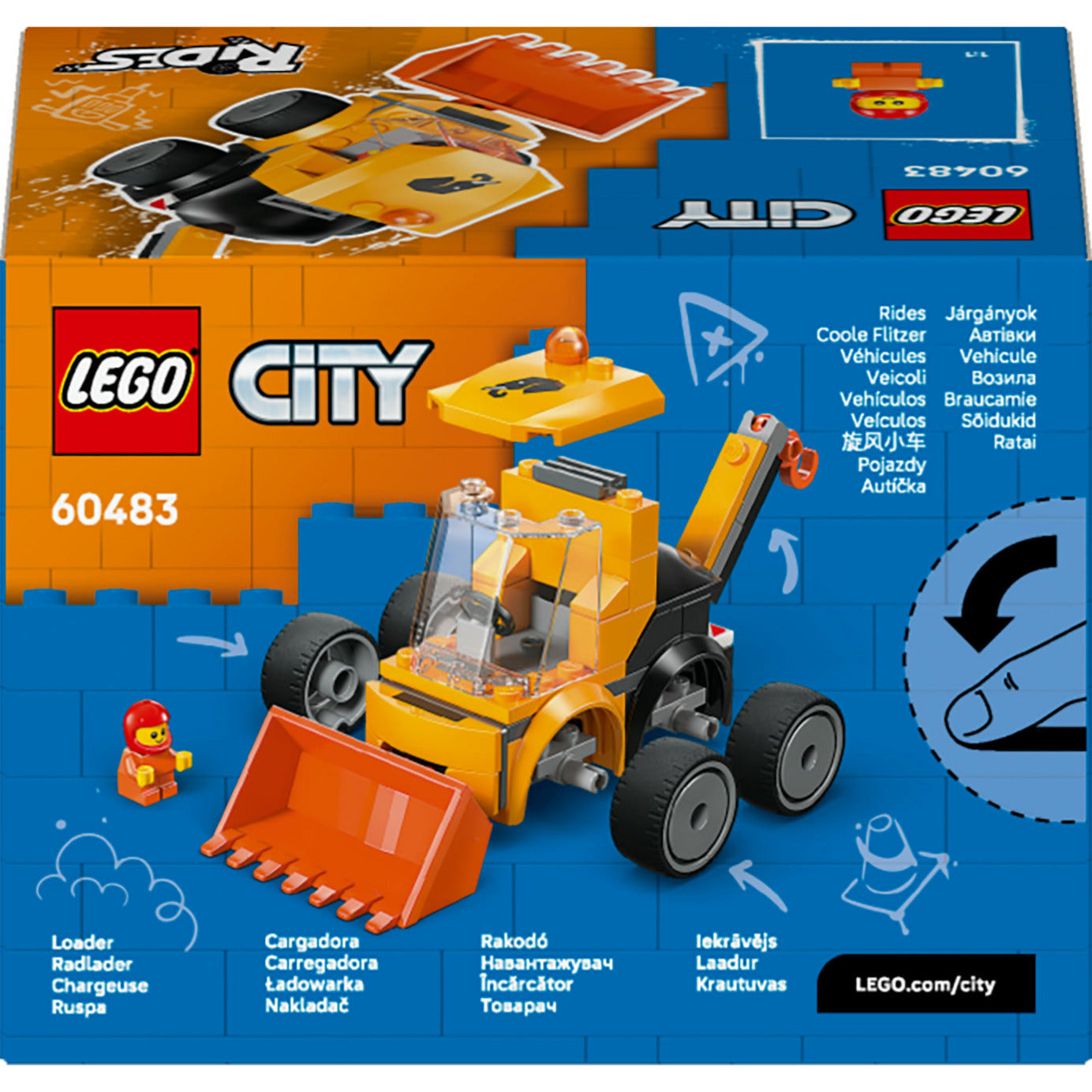LEGO City Carregadora de Construção 60483