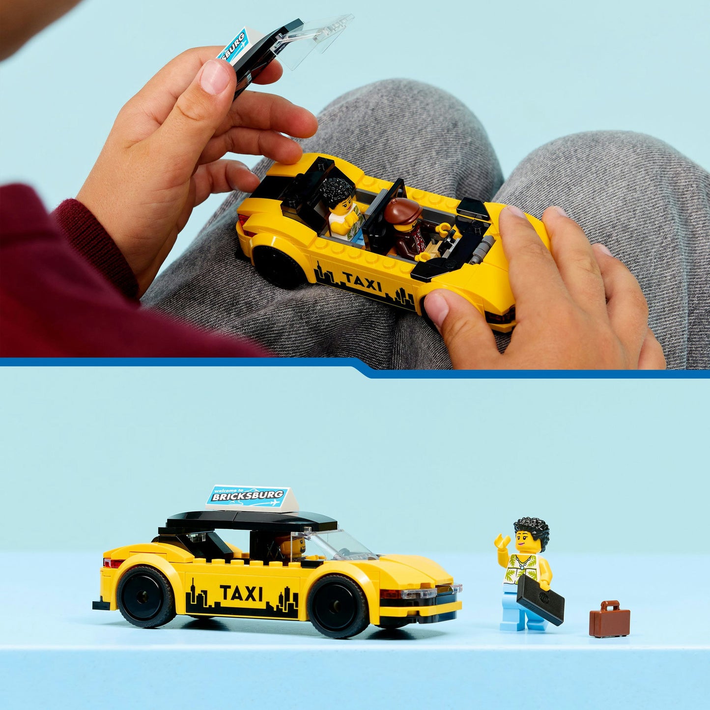 LEGO City Táxi Amarelo 60487