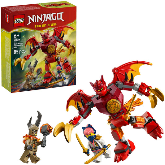 LEGO NINJAGO Pack de Batalha do Robô Dragão do Kai 71851