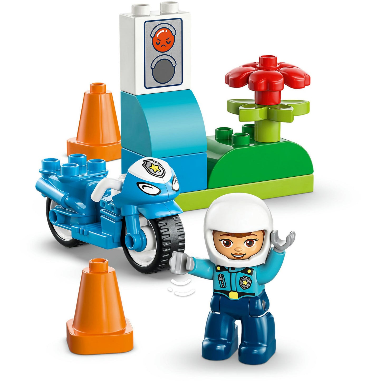 LEGO DUPLO Town Mota da Polícia Azul 10471