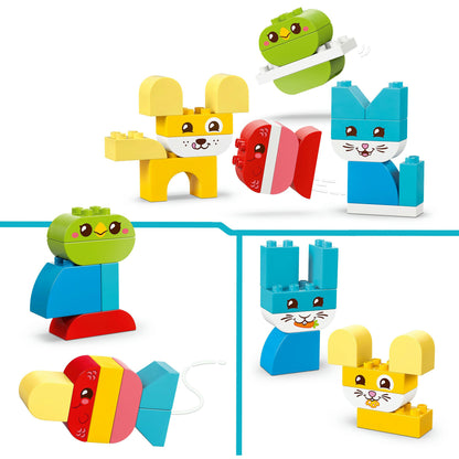 LEGO DUPLO My First Animais Criativos Adoráveis 3 em 1 10477