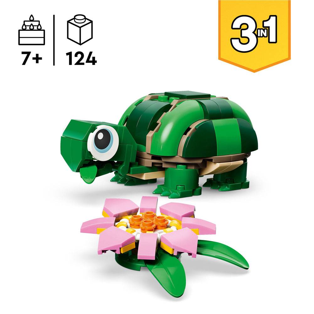 LEGO Creator 31377 Tartaruga com Nenúfar