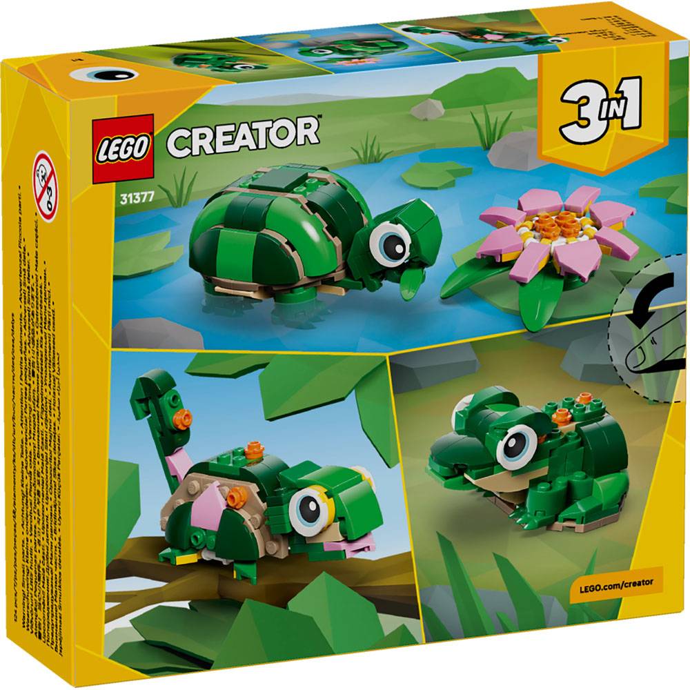 LEGO Creator 31377 Tartaruga com Nenúfar