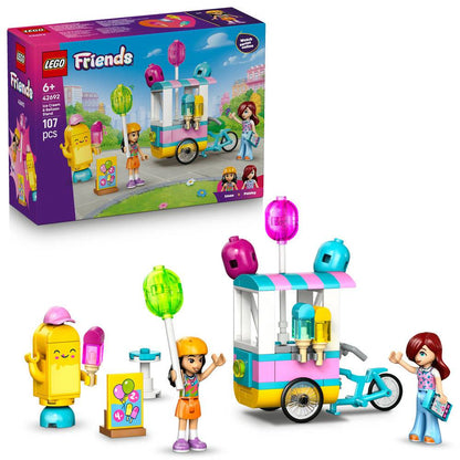 LEGO Friends Loja de Gelados e Balões 42692 107 Peças