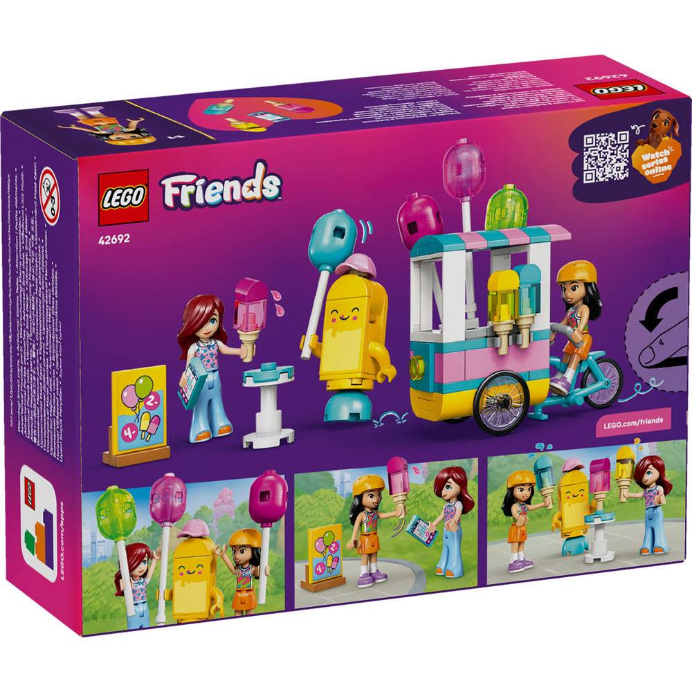 LEGO Friends Loja de Gelados e Balões 42692 107 Peças