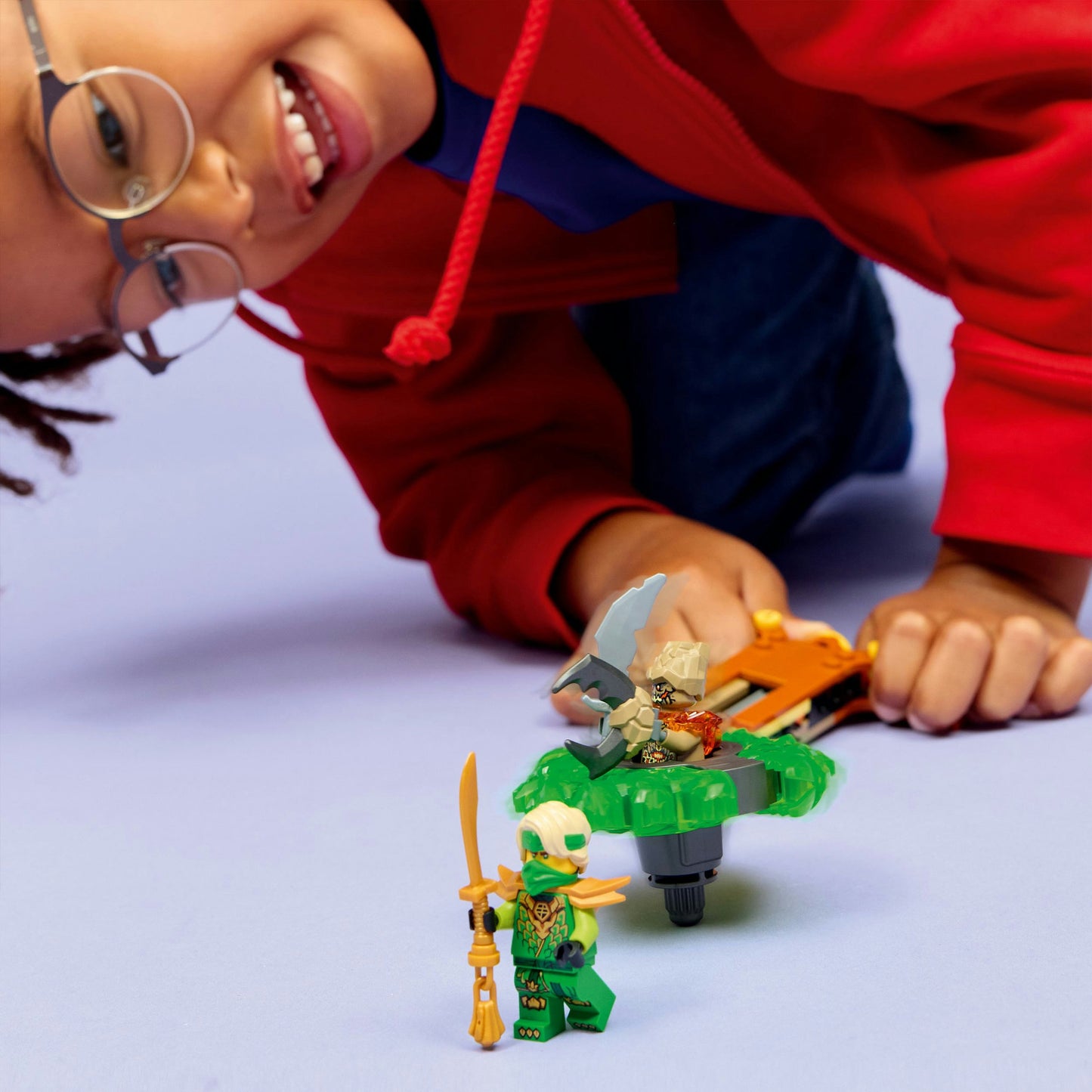 LEGO NINJAGO Lloyd Contra Spinner de Monstro de Terra 71850