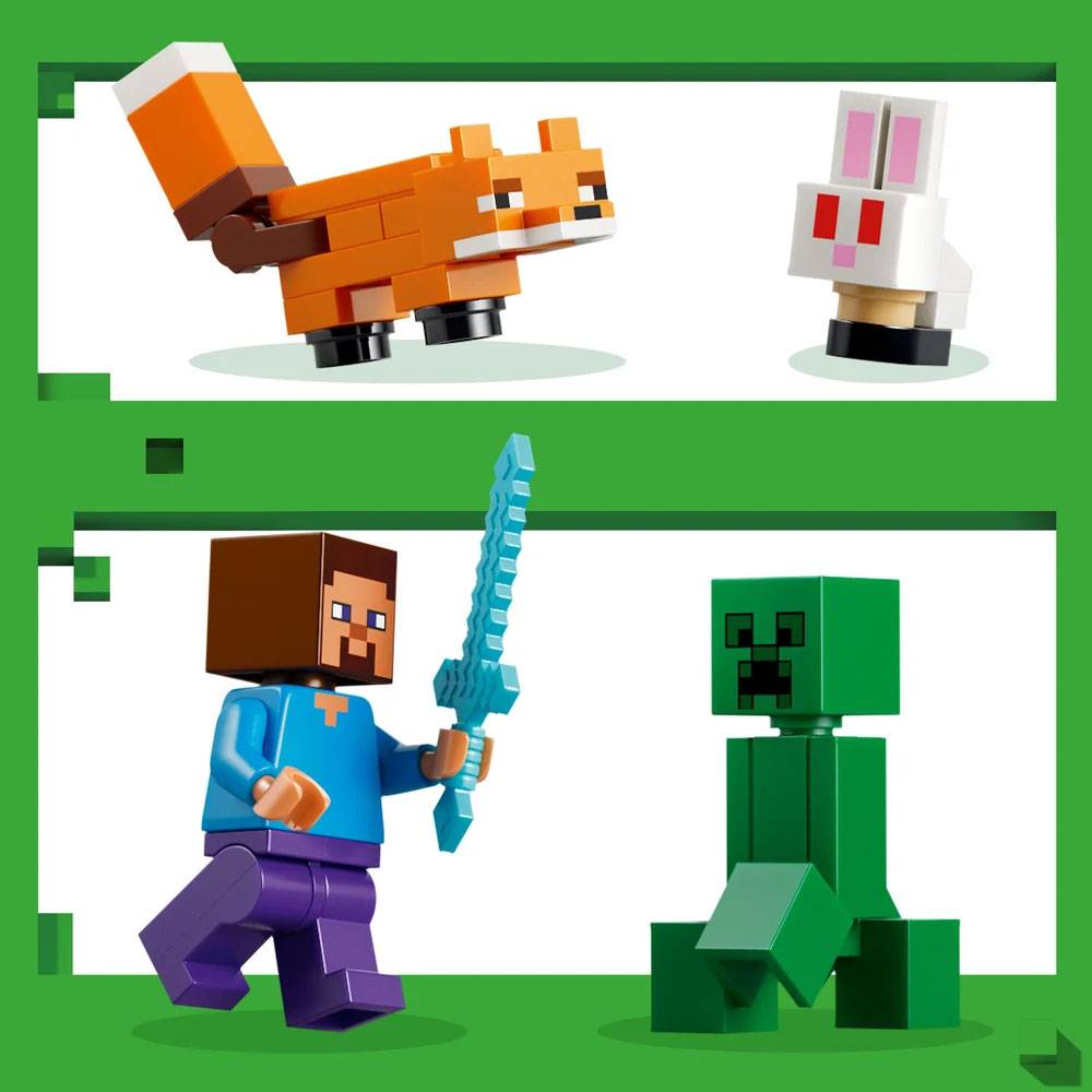 LEGO Minecraft Aventura em Taiga do Steve 79 Peças