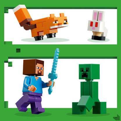 LEGO Minecraft Aventura em Taiga do Steve 79 Peças