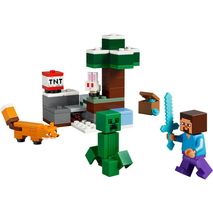 LEGO Minecraft Aventura em Taiga do Steve 79 Peças