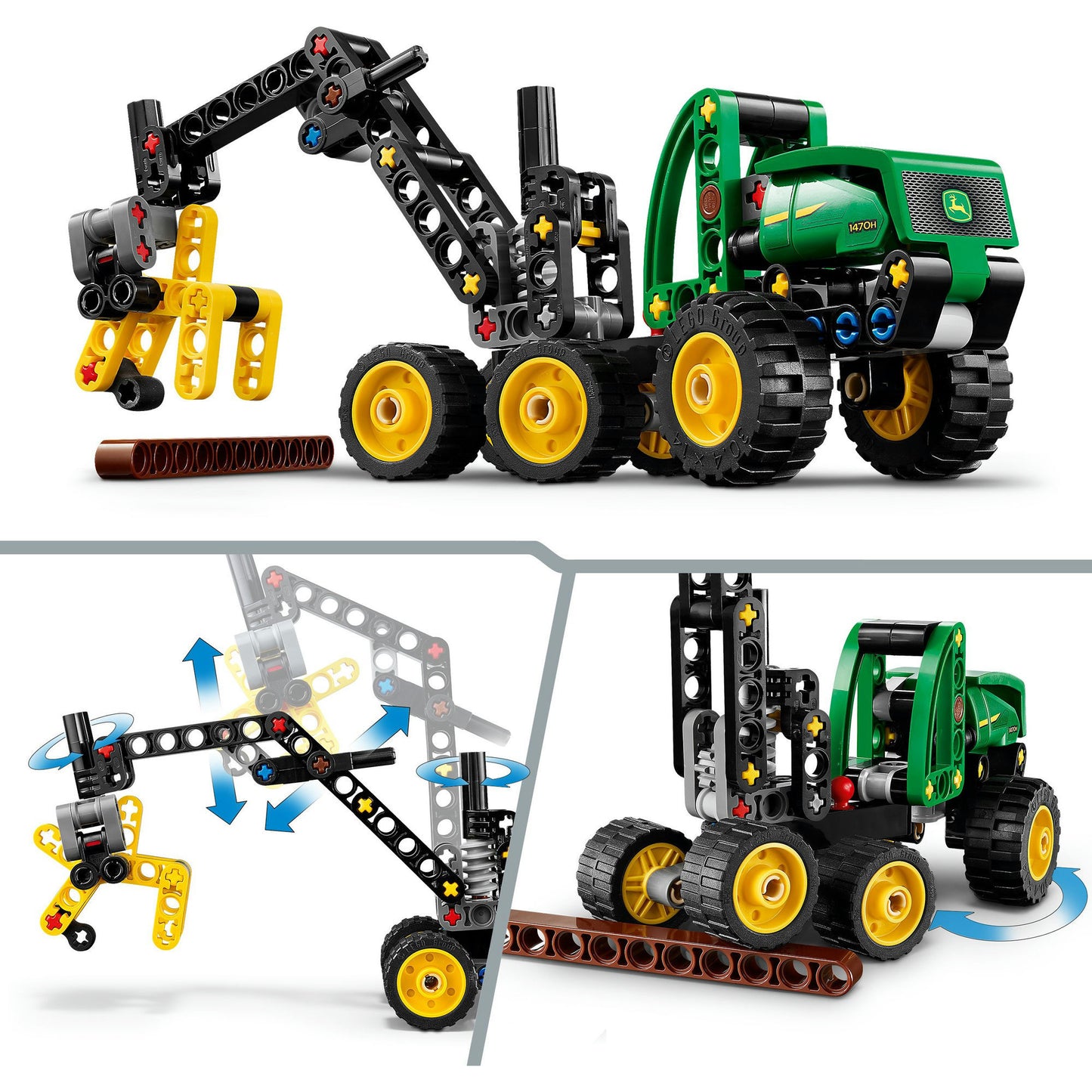 LEGO Technic Ceifeira com Rodas John Deere 1470H 42218