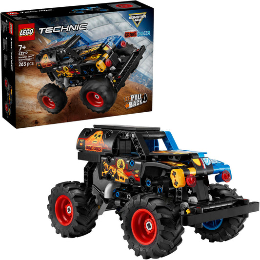 LEGO Technic Monster Jam Grave Digger Fogo e Gelo 42219