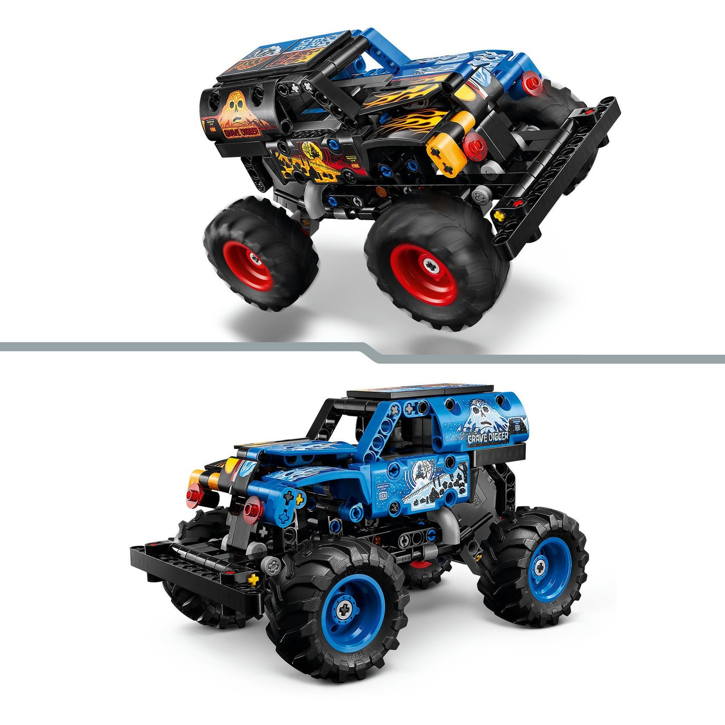 LEGO Technic Monster Jam Grave Digger Fogo e Gelo 42219