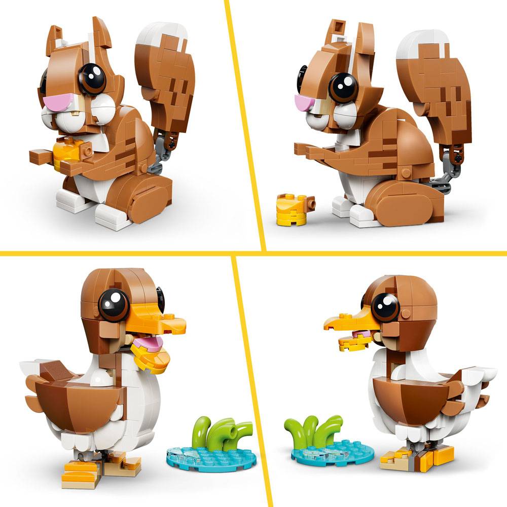 LEGO Creator 3 em 1 Animais Adoráveis Cachorrinho Brincalhão 31382 336 Peças