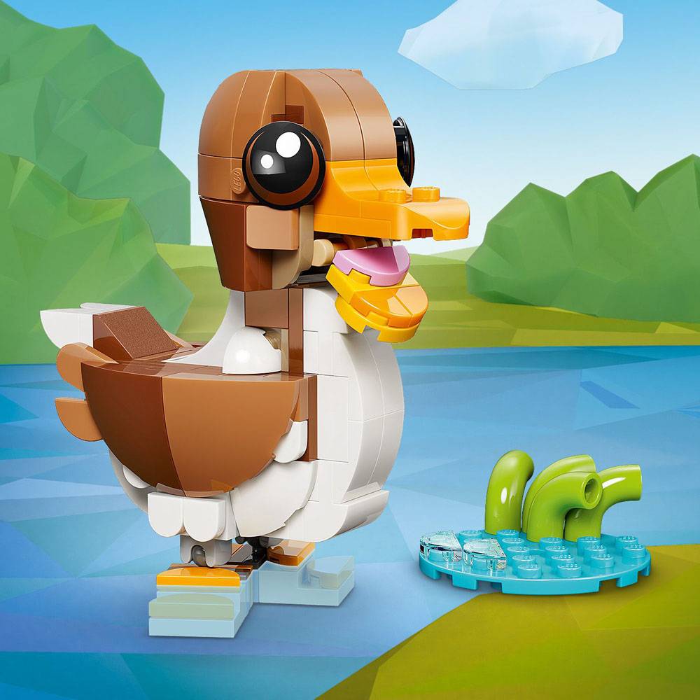LEGO Creator 3 em 1 Animais Adoráveis Cachorrinho Brincalhão 31382 336 Peças