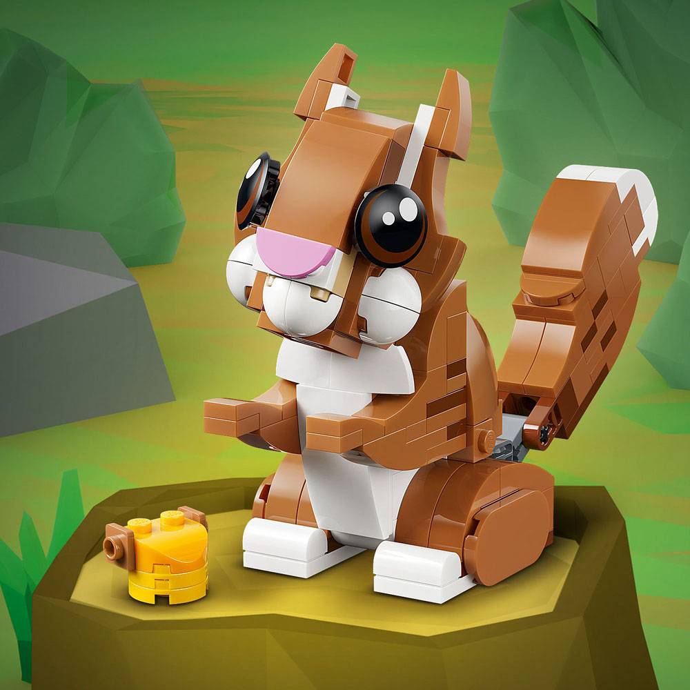 LEGO Creator 3 em 1 Animais Adoráveis Cachorrinho Brincalhão 31382 336 Peças