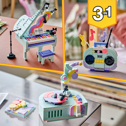 LEGO Creator 3 em 1 Piano Decorativo com Gato 31392
