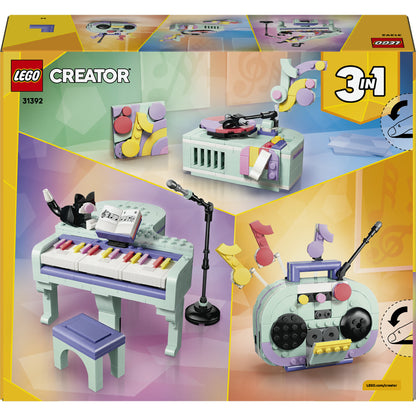 LEGO Creator 3 em 1 Piano Decorativo com Gato 31392