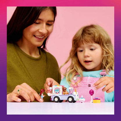 LEGO Friends Carro de Entrega de Bolos Unicórnio 42675 67 Peças