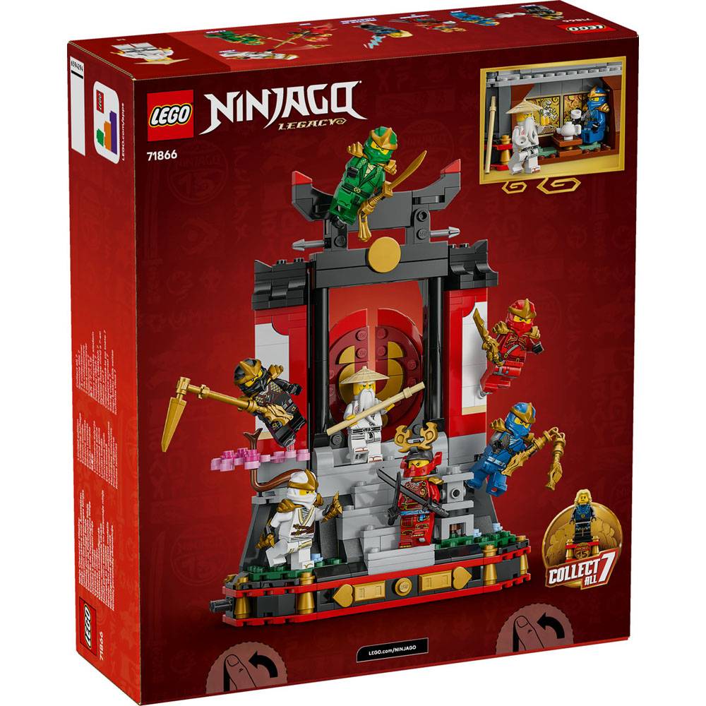 LEGO NINJAGO 71866 Exposição de Personagens Ninja 447 Peças