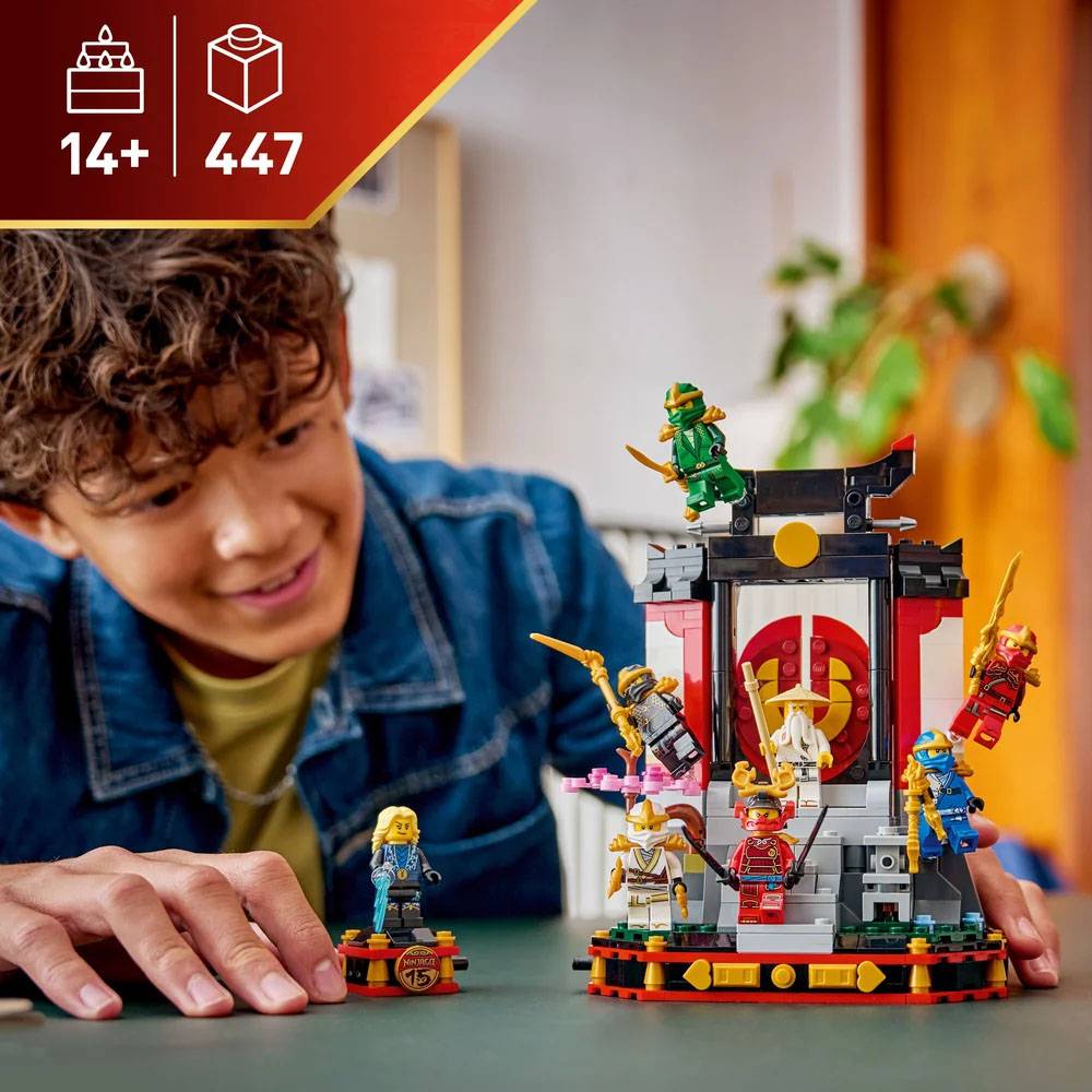 LEGO NINJAGO 71866 Exposição de Personagens Ninja 447 Peças