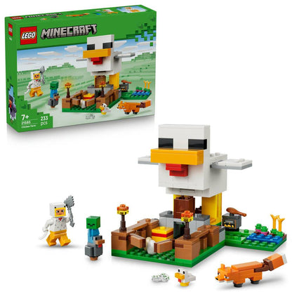 LEGO Minecraft Quinta da Galinha 21585 233 Peças