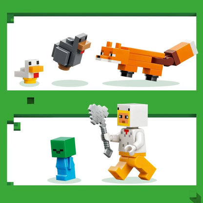 LEGO Minecraft Quinta da Galinha 21585 233 Peças