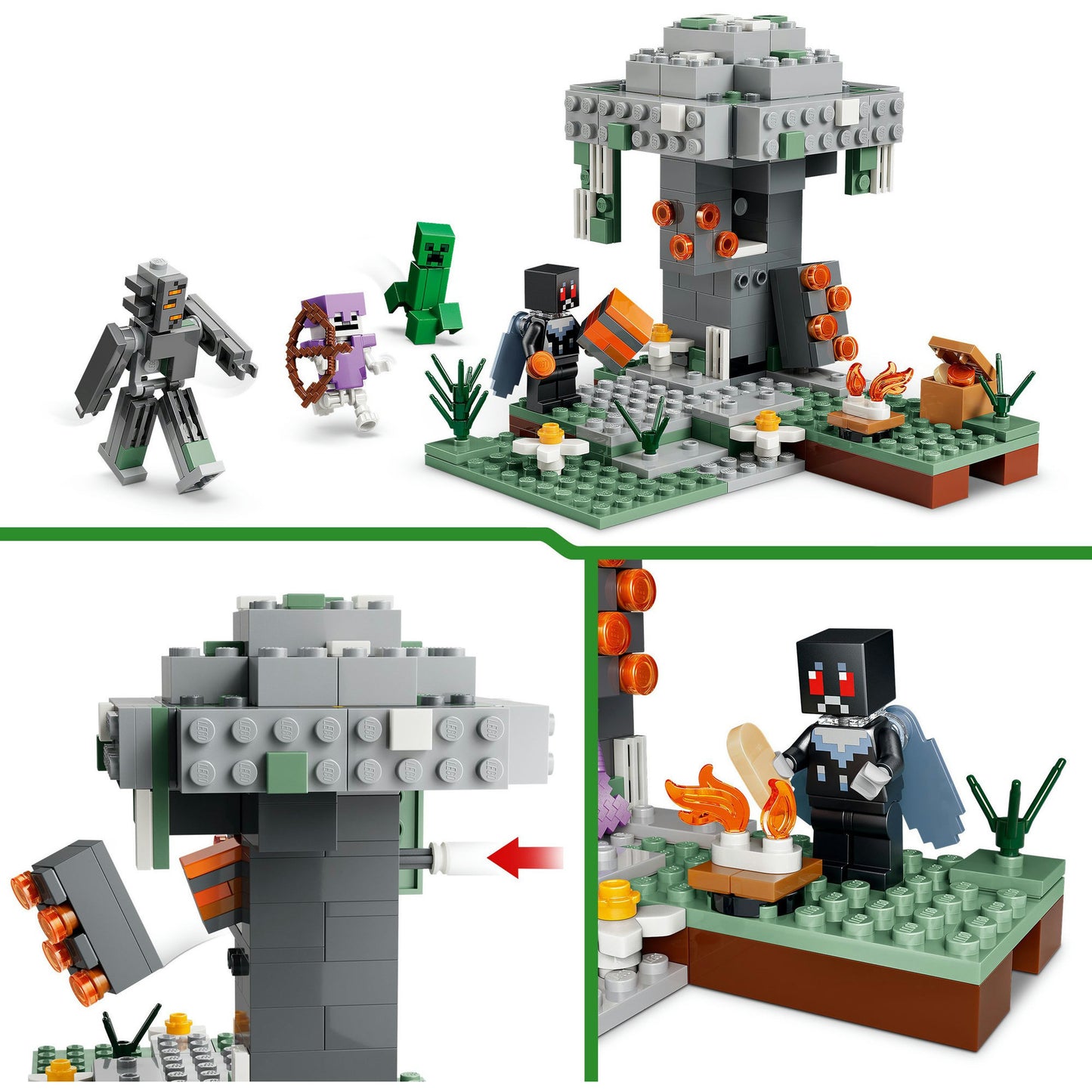 LEGO Minecraft O Jardim Pálido 21586