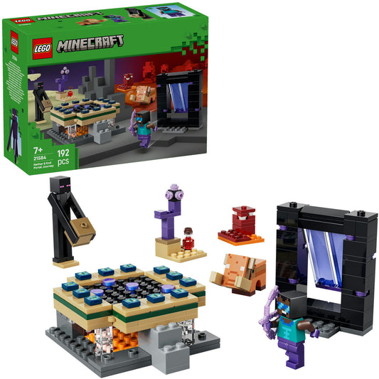 LEGO Minecraft Jornada em Nether e Portal do End 21584