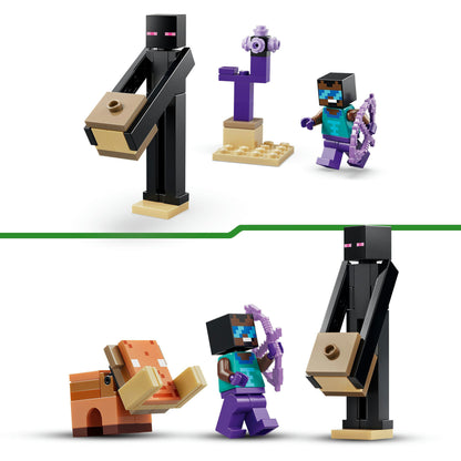 LEGO Minecraft Jornada em Nether e Portal do End 21584