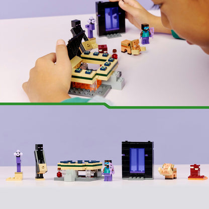 LEGO Minecraft Jornada em Nether e Portal do End 21584