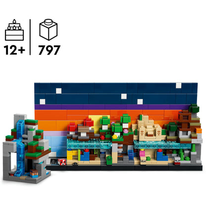 LEGO Minecraft Minibiomas 21589 797 Peças