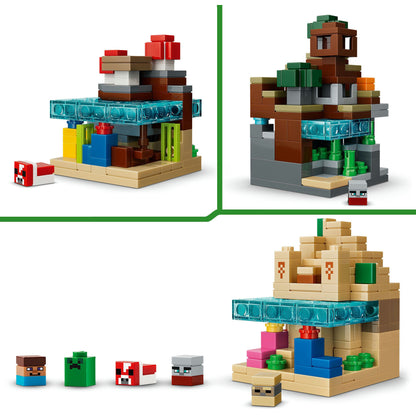LEGO Minecraft Minibiomas 21589 797 Peças