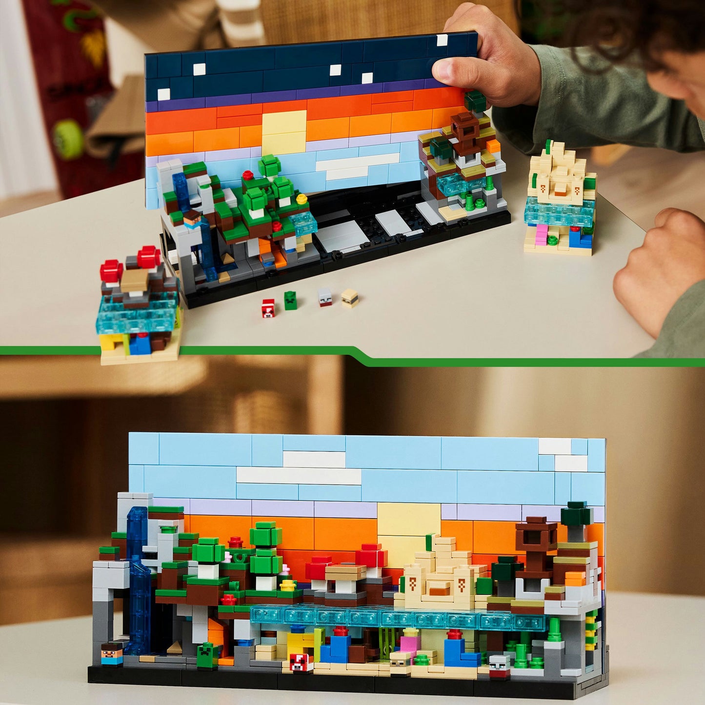 LEGO Minecraft Minibiomas 21589 797 Peças