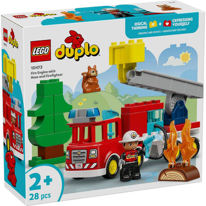 LEGO DUPLO Town Camião dos Bombeiros com Mangueira 28 Peças