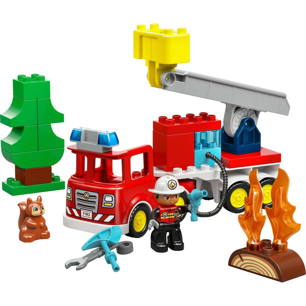LEGO DUPLO Town Camião dos Bombeiros com Mangueira 28 Peças