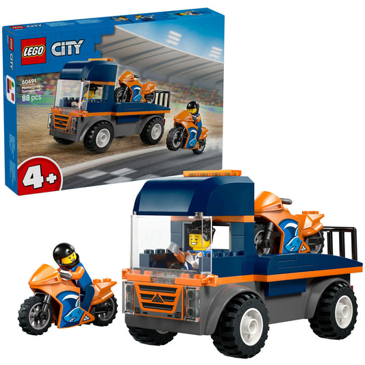 LEGO City Camião de Transporte de Motas 60491